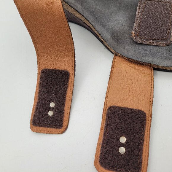 Taos Carousel 2 Women's Sz 6 to 6.5 EU 37 Deep Bronze Wedge Sandals 2 Strap - Picture 15 of 15